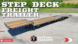 Buckeye 53 Step Deck Freight Trailer [upl. by Huxham]