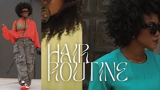 My Hair is NAPPY Twist Out Routine on my Natural Hair [upl. by Amahcen]