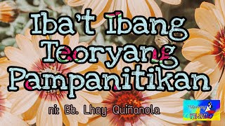 IBAT IBANG TEORYANG PAMPANITIKAN  MGA HALIMBAWANG AKDA  Pilipinong FILIPINO [upl. by Reneta]