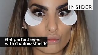 These shadow shields help create the perfect eye makeup [upl. by Aihtniroc575]