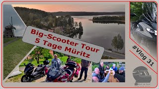 Vlog 31 👉 5 Tage Müritz  Tour mit den AlsterRollern [upl. by Ainaj]