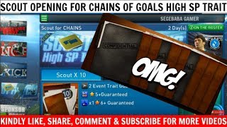 Pes Club Manager Android Gameplay SCOUT FOR CHAINS OF GOALS HIGH SP TRAIT 150 [upl. by Risley426]