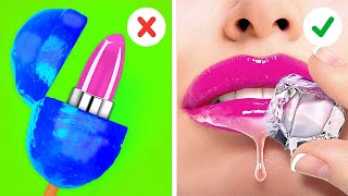 BEAUTY HACKS TO MAKE YOU A STARCoolest Hacks and DIY Ideas You Wish You Knew Before By 123 GOGOLD [upl. by Krystyna717]