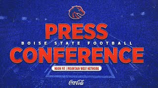 Boise State Football Press Conference Erik Chinander Week 7  Oct 7 2024 [upl. by Aicyle]