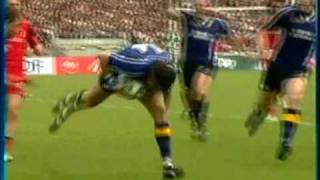 Horgan Try  Heineken Cup Qtr Final Toulouse vs Leinster at Stadium Municipal 2006 [upl. by Domingo806]