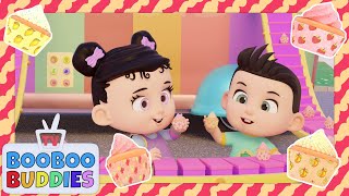 Muffin Man Song Nursery Rhymes amp Kids Songs  BOOBOOBUDDIES Tv [upl. by Anaela]