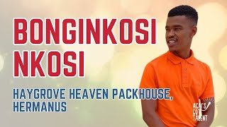 Bonginkosi Nkosi Haygrove Heaven AGT 2024 [upl. by Dnomsad502]