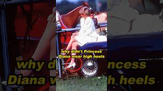 why didnt Princess Diana wear high heelsshortvideo history [upl. by Sharpe]