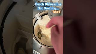 Bosch Dishwasher Not Draining… Take 2 [upl. by Nylrebma925]