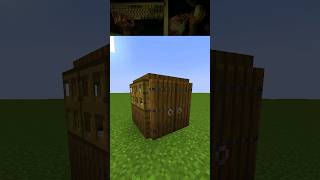 Minecraft 2x2 Haus zum ÜBERLEBEN 💀😱 minecraft minecraftshorts viral [upl. by Guido]