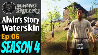 Alwin Story quotWaterskinquot  Medieval Dynasty Lets Play  S4 Ep06 [upl. by Duaner]