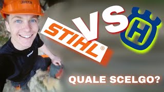 MOTOSEGA NUOVA STIHL O HUSQVARNA QUALE PRENDO [upl. by Syverson392]