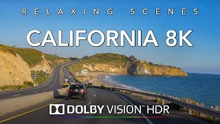 Driving Southern California Coast in 8K Dolby Vision HDR  Palos Verdes to San Diego [upl. by Attenna879]