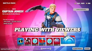 Fortnite live playing with subscribers [upl. by Jaquiss]