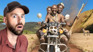 The HADZA TRIBE rides Motorcycles But Why [upl. by Niamrej156]