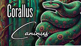 🐍🌳 Corallus Caninus Explorando la boa Amazónica esmeralda [upl. by Adriano421]