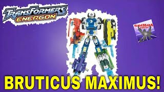 Transformers Energon Bruticus Maximus  GotBot True Review NUMBER 1154 [upl. by Odell]