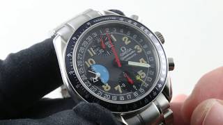 Omega Speedmaster DayDate TRITIUM DIAL 35205300 Luxury Watch Reviews [upl. by Yenffit]