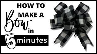 How To Make a Simple Bow [upl. by Esra342]