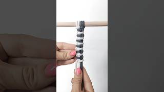 makramé alap minta kezdőknek  macrame basics pattern for beginners  macrametutorial [upl. by Ashelman700]