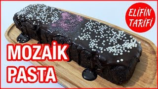 MOZAİK PASTA TARİFİ  MOZAİK PASTA NASIL YAPILIR [upl. by Dogs381]