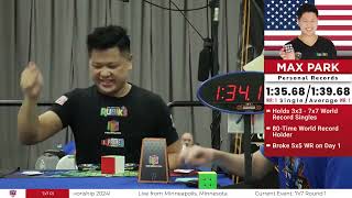 Max Park 134 7x7 Single WR [upl. by Eaton]