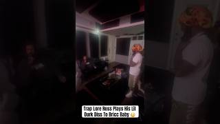 Trap Lore Ross Plays His Lil Durk Diss To Bricc Baby 😳 [upl. by Alaehcim]