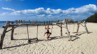 Bang Tao Beach 4K Beach in Thailand [upl. by Aleinad]