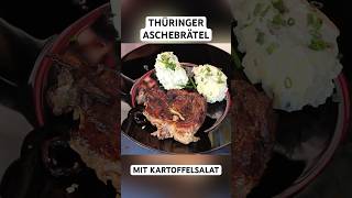 Thüringer Aschebrätel mit Kartoffelsalat  DDR Weihnachtsmenü grill ddr shorts [upl. by Rratsal]