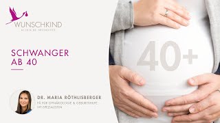 Schwanger werden ab 40 🤰  WUNSCHKIND Klinik Wien Dr Brunbauer 💖 [upl. by Nanis]