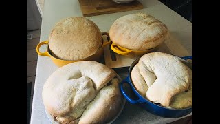 Cooked Ep 10  Using Le Creuset Essential Ovens Recipe Homemade Bread  May 2021 [upl. by Uela]