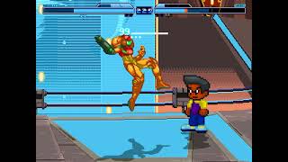 Mugen Darnell Newgrounds Vs Samus [upl. by Mcclelland]