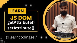javascript getAttribute and setAttribute in Hindi [upl. by Virg]