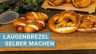 Laugenbrezel selber machen [upl. by Arotahs]