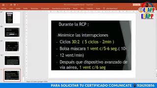 𝗖𝗨𝗥𝗦𝗢 𝗚𝗥𝗔𝗧𝗨𝗜TO SOPORTE VITAL BÁSICO PARA PROFESIONALES DE LA SALUD BLS [upl. by Krigsman111]