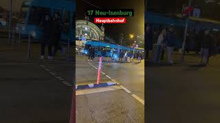 Hauptbahnhof Abfahrt RWagen17➡️NeuIsenburg rwagen vgf shorts [upl. by Tildy]