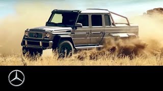 MercedesBenz G 63 AMG 6x6 Latest member of the GClass family [upl. by Tedie]