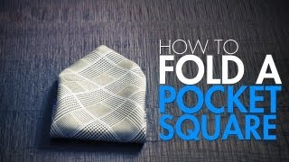 How To Fold A Pocket Square [upl. by Neimad]