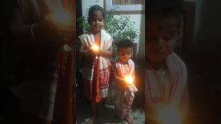 Kati bihu 🙏 katibihu assam shorts youtubeshorts [upl. by Ivah]