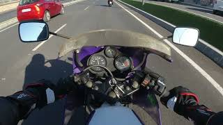 POV HONDA NS1  prueba Gilardoni 100cc y hablamos del rodaje y la carburación  MOTOVLOG [upl. by Johannes]