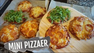 OPSKRIFT PÅ NEMME MINI PIZZAER │GODE TIL MADPAKKEN [upl. by Hebe]