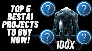 TOP 5 AI COINS TO BUY FOR ALTSEASON FOR 30100X [upl. by Apul]