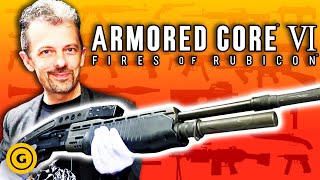 Firearms Expert Reacts to Armored Core 6 Fires of Rubicon’s Guns [upl. by Nahtan]