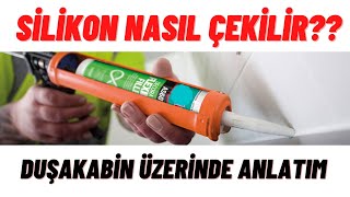 Silikon Nasıl Çekilir  Uzmanından Duşakabin Silikon Çekme Taktikleri  Yapıdükkanım [upl. by Helli]