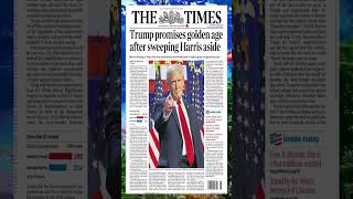 Trump promises golden age after sweeping Harris aside [upl. by Weissmann260]