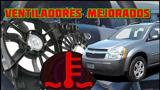 Calienta Chevrolet Equinox Mejorar a Abanicos Solución Permanente [upl. by Barty164]