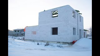 Kotedžų statyba iš dujų silikatinių blokų Laida quotStatybų gidasquot [upl. by Jandel103]