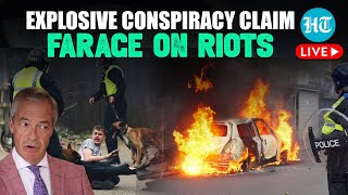 LIVE  UK Riots Nigel Farage Reveals Whos Behind Violence Reacts To Incitement Charge  Southport [upl. by Ellered]