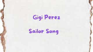 Gigi Perez Sailor Song lyrical music lyrics beats remix lyrics pop popular  YouTube Music [upl. by Cohl364]