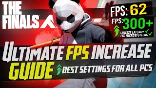 🔧 THE FINALS Dramatically increase performance  FPS with any setup 📈✅ [upl. by Auhs]